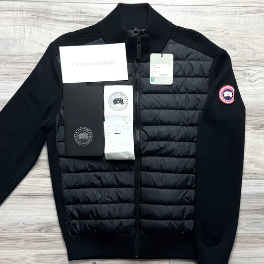 Canada Goose Hybridge Knit Full Zip Jacket - Medium ptp20.5”