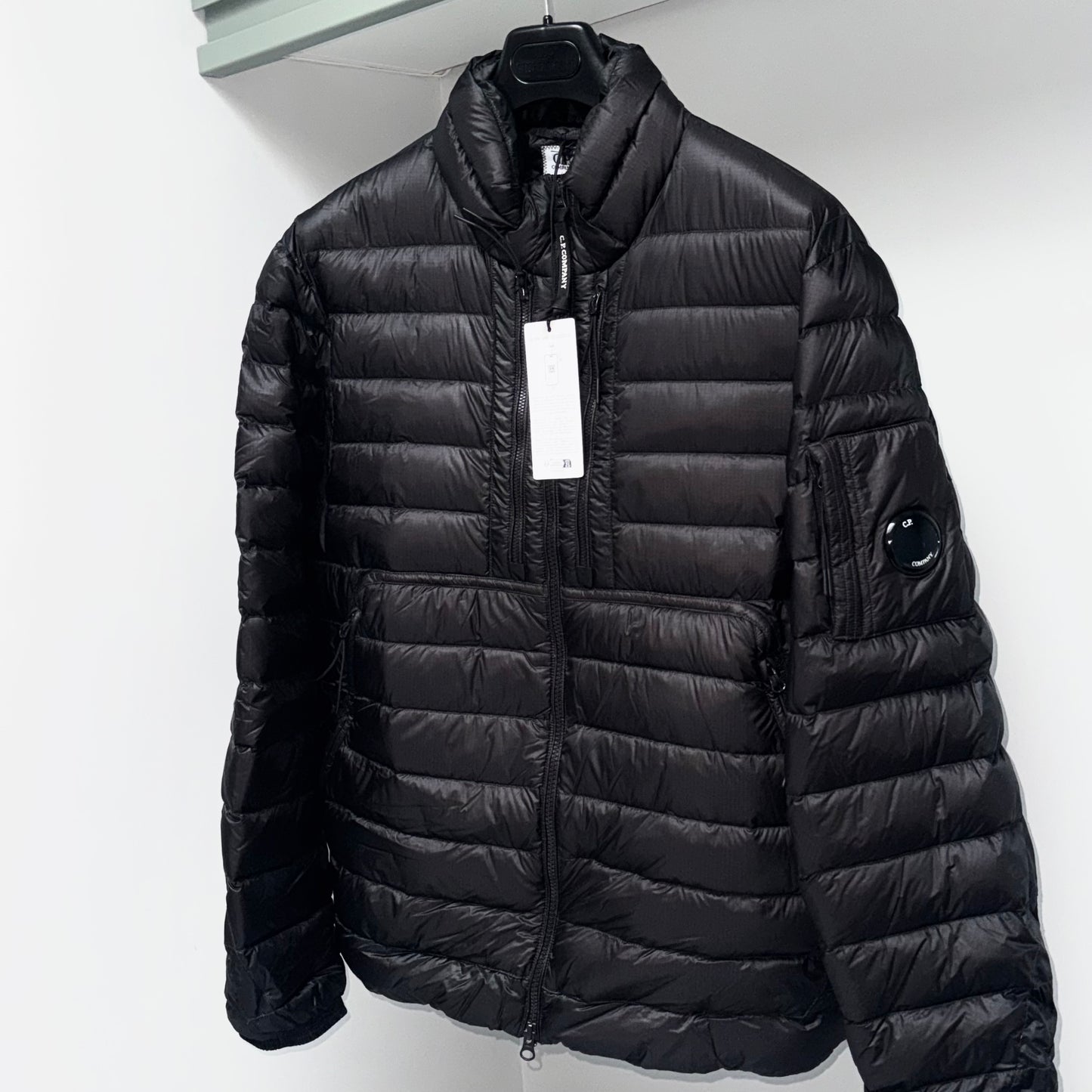 CP Company DD Shell Padded Down Full Zip Lens Jacket - XL ptp24”