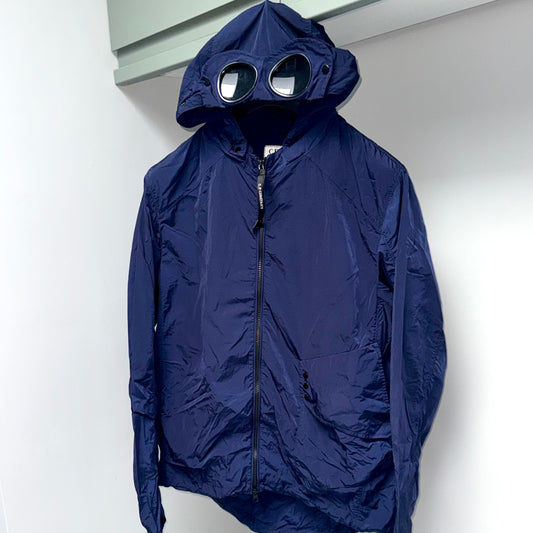 CP Company Chrome Nylon Goggle Full Zip Overshirt - XL ptp23.5”