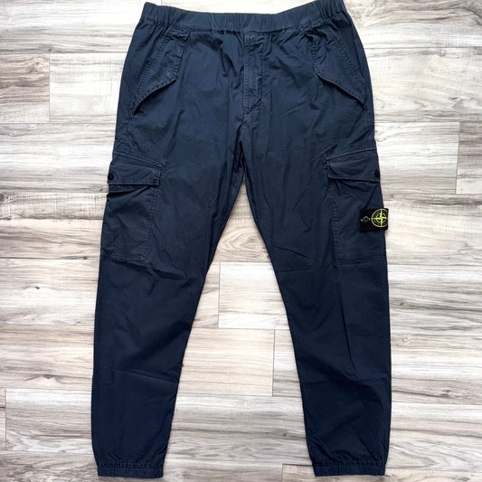 Stone Island Badge Cargo Trousers - 38W 32L