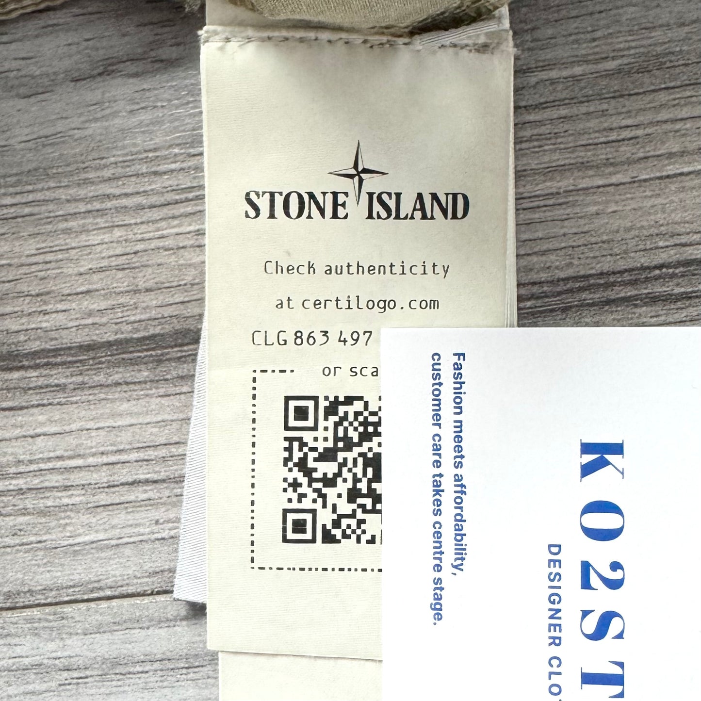 Stone Island Full Zip Badge Overshirt - Medium ptp21”