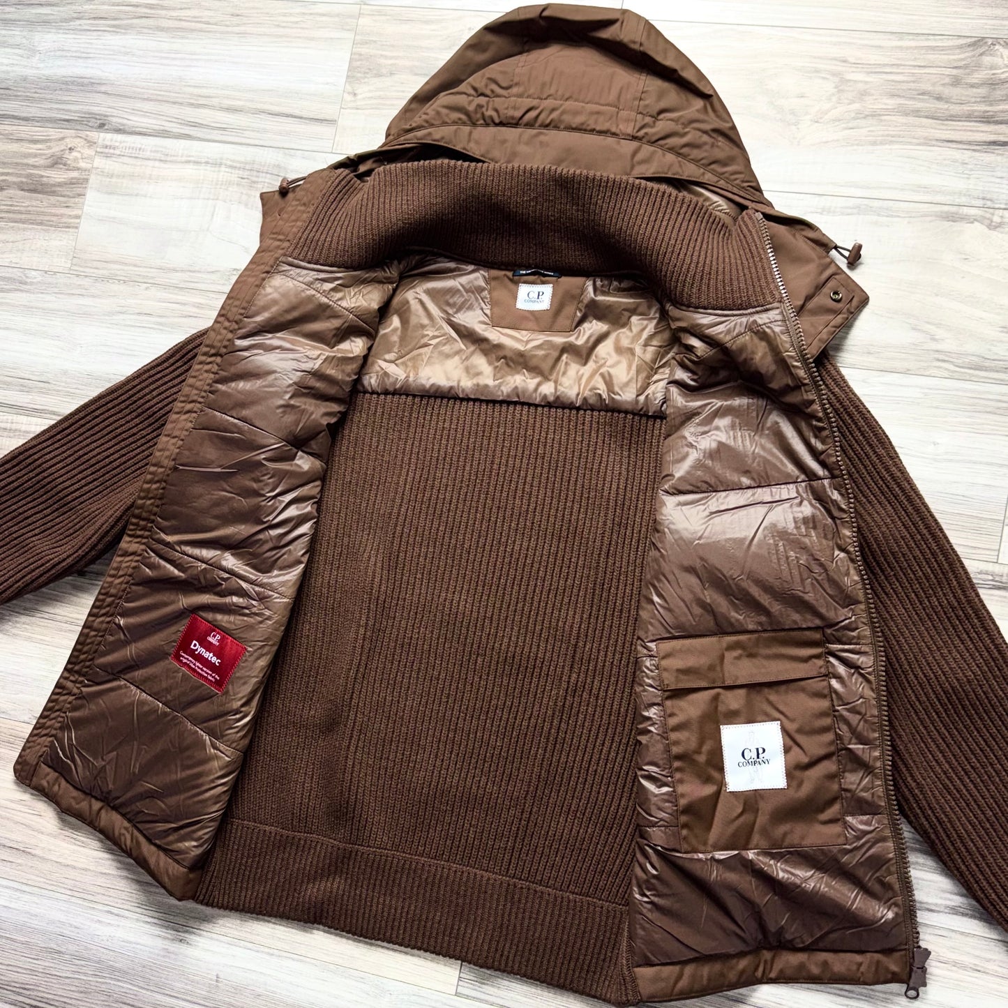 CP Company Metropolis Series Dynatec Mixed Lambswool Jacket - Large ptp22”