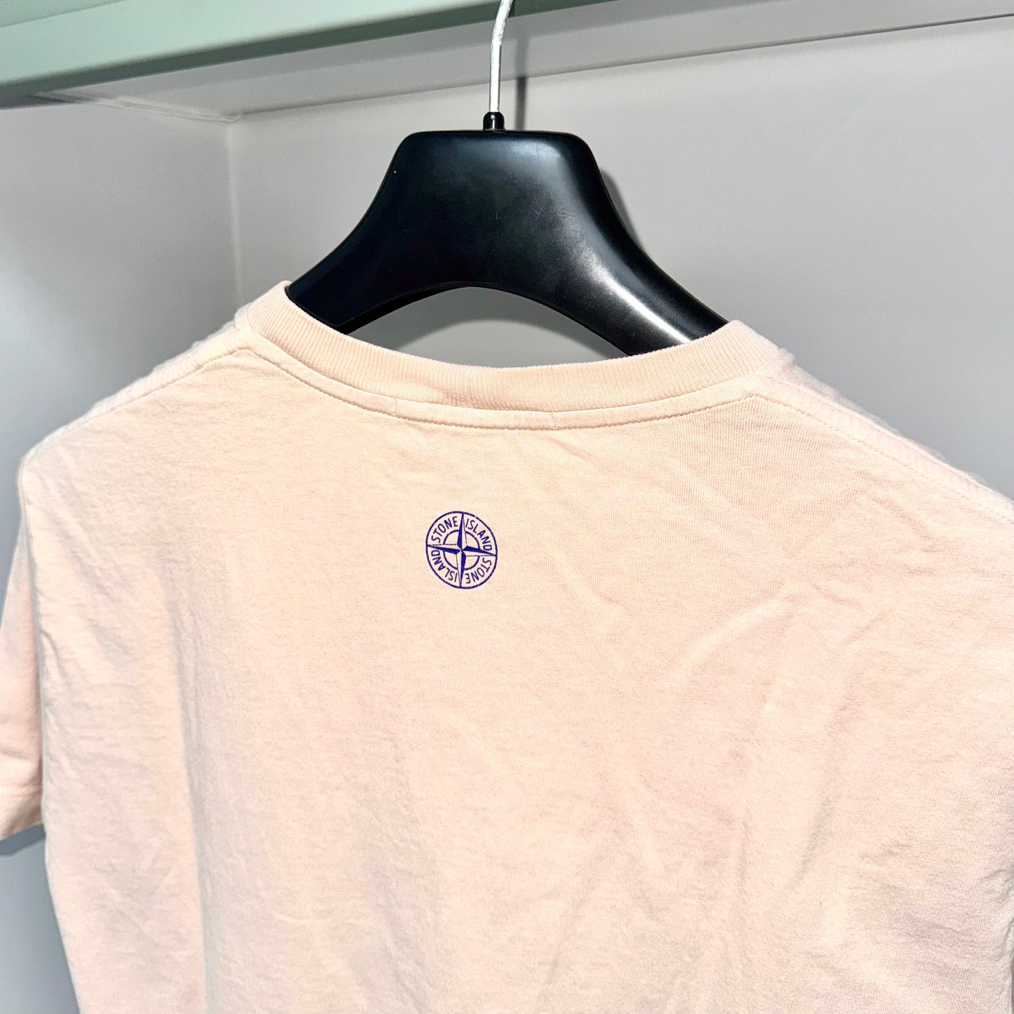 Stone Island Split Logo T shirt - Medium ptp19.5"