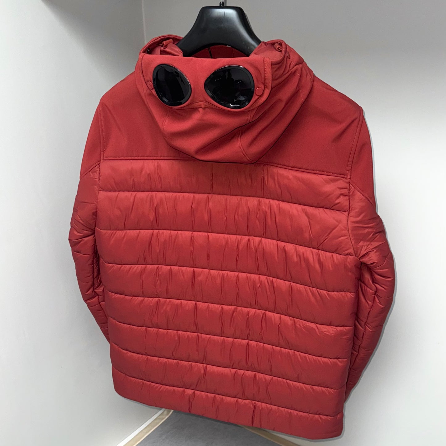 CP Company Shell-R Mixed Multi Pocket Full Zip Goggle Jacket - Large ptp21.5”