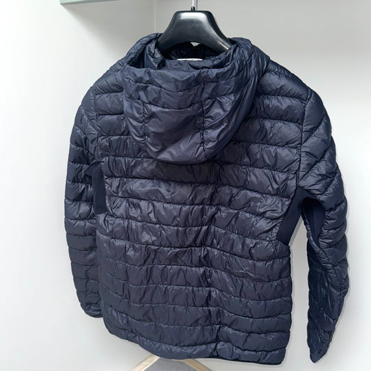Stone Island Garment Dyed Micro Yarn Down Full Zip Badge Jacket - Small ptp19”