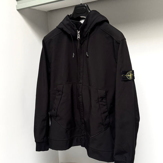 Stone Island Soft Shell-R Full Zip Badge Jacket - XL ptp23.5”
