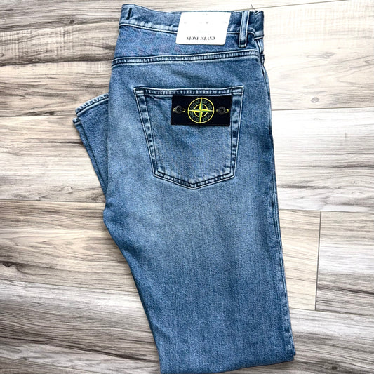 Stone Island Badge Jeans - 32W 32L