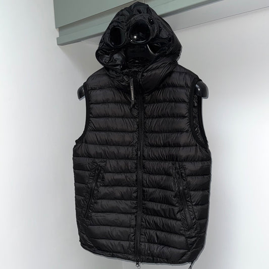 CP Company DD Shell Full Zip Goggle Gilet - Small ptp20.5”