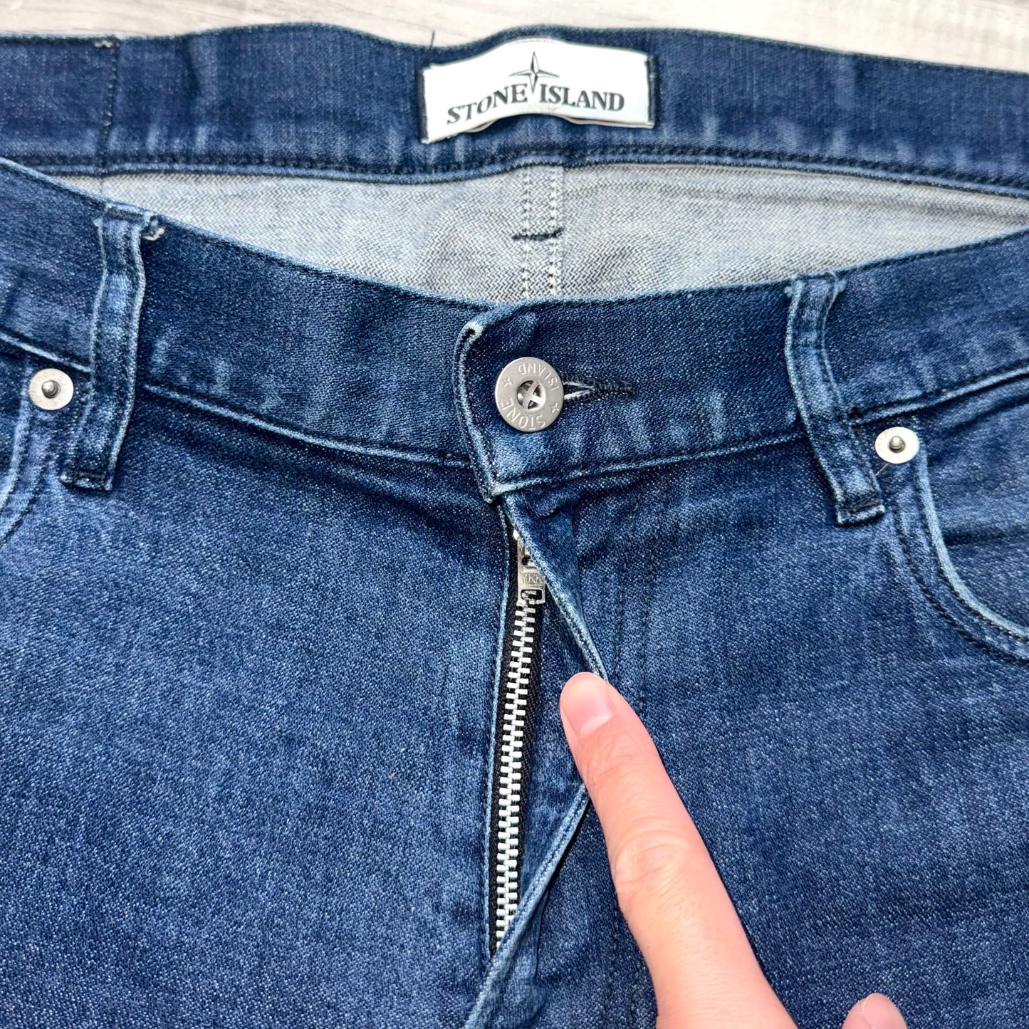 Stone Island Badge Jeans - 34W 34L