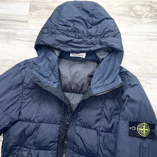 Stone Island Garment Dyed Crinkle Reps NY Down Badge Jacket - Medium ptp21”