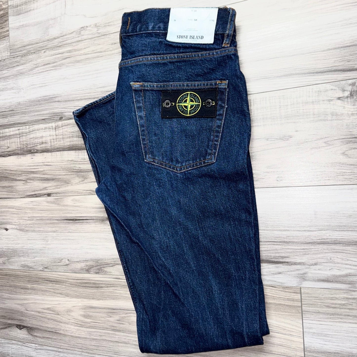 Stone Island Badge Jeans - 32W 32L