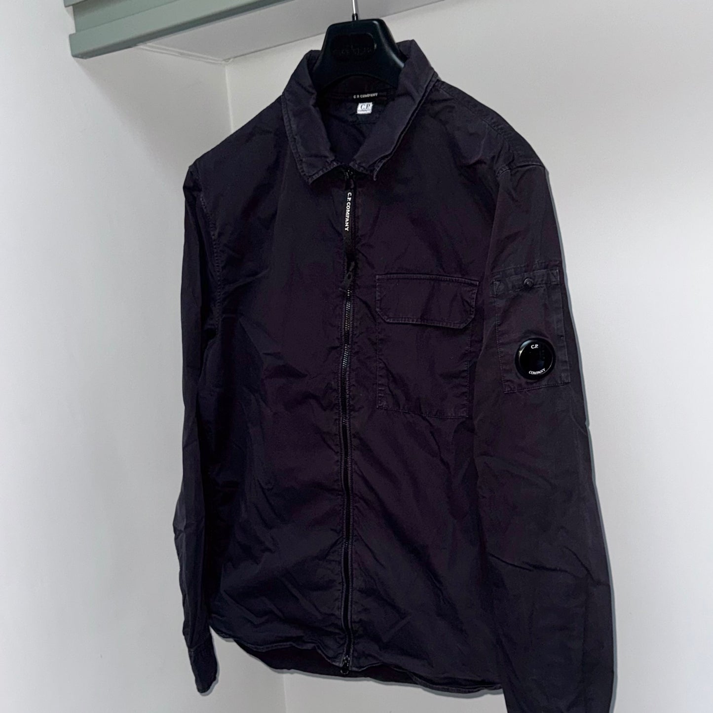 CP Company Full Zip Lens Overshirt - Large ptp22”