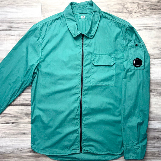 CP Company Full Zip Lens Overshirt - Large ptp21.5”