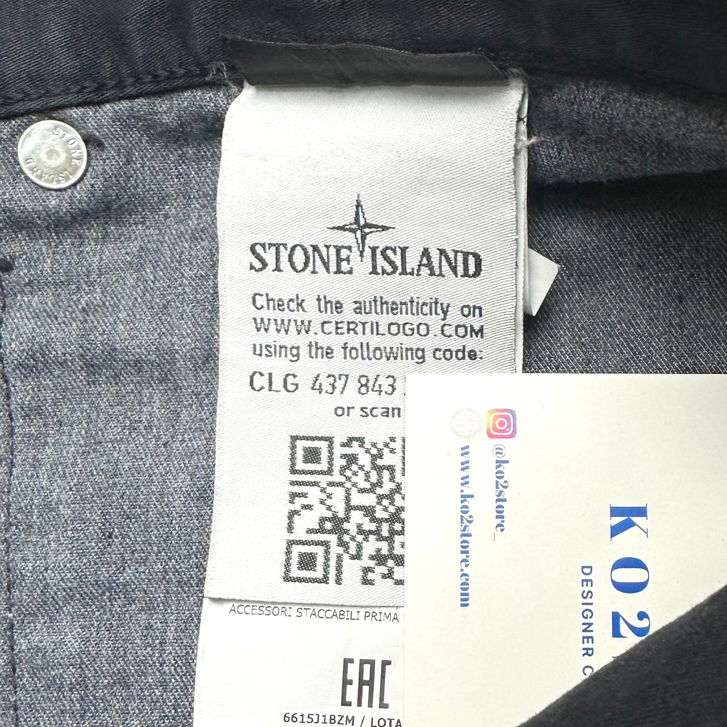 Stone Island Badge Chinos