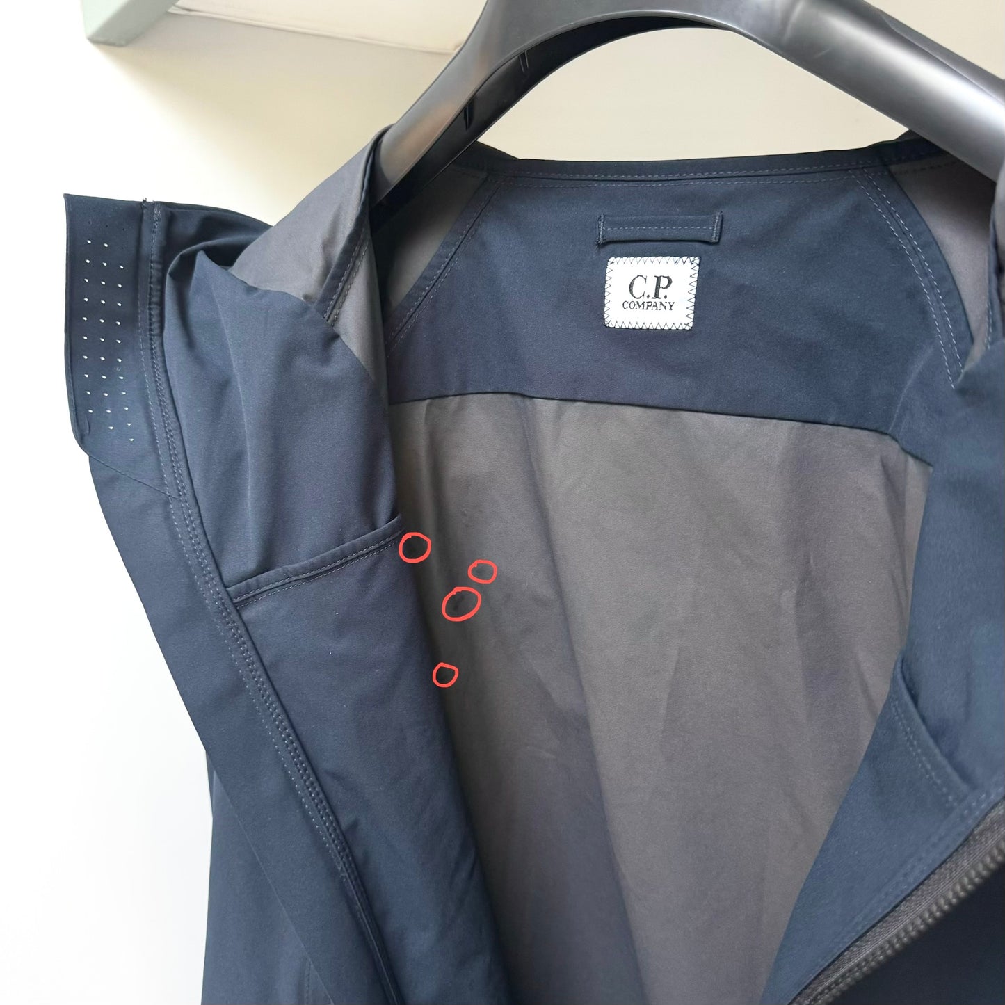 CP Company Lightweight Pro-Tek Full Zip Lens Jacket - XL ptp22.5”