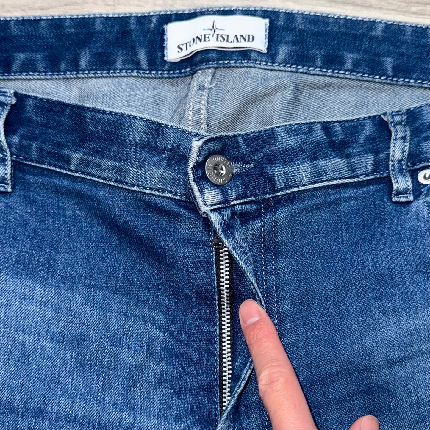 Stone Island Badge Jeans - 38W 32L