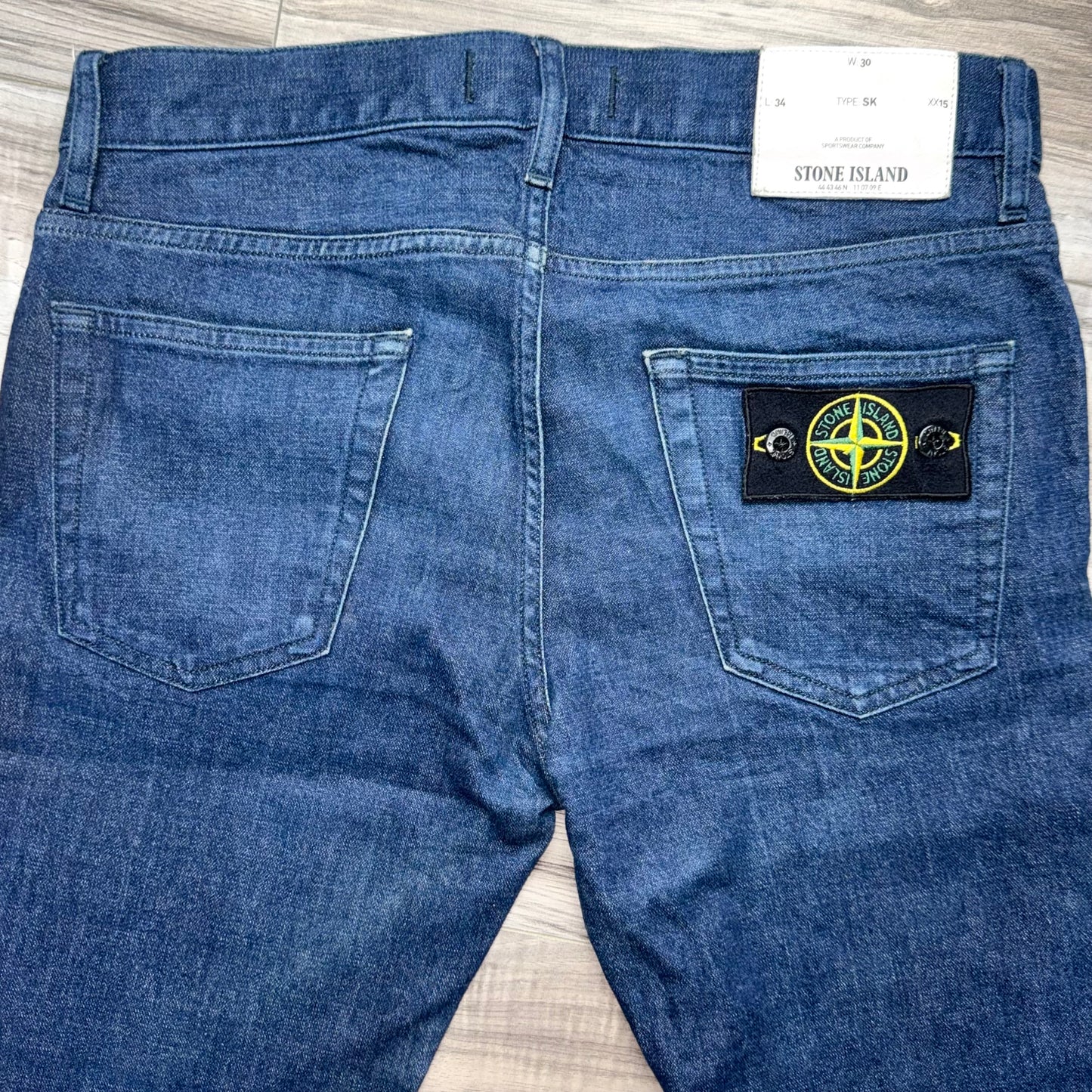 Stone Island Badge Jeans - 30W 34L