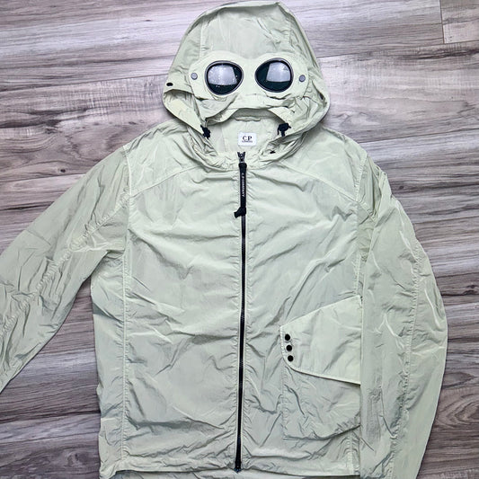 CP Company Chrome Nylon Full Zip Goggle Overshirt