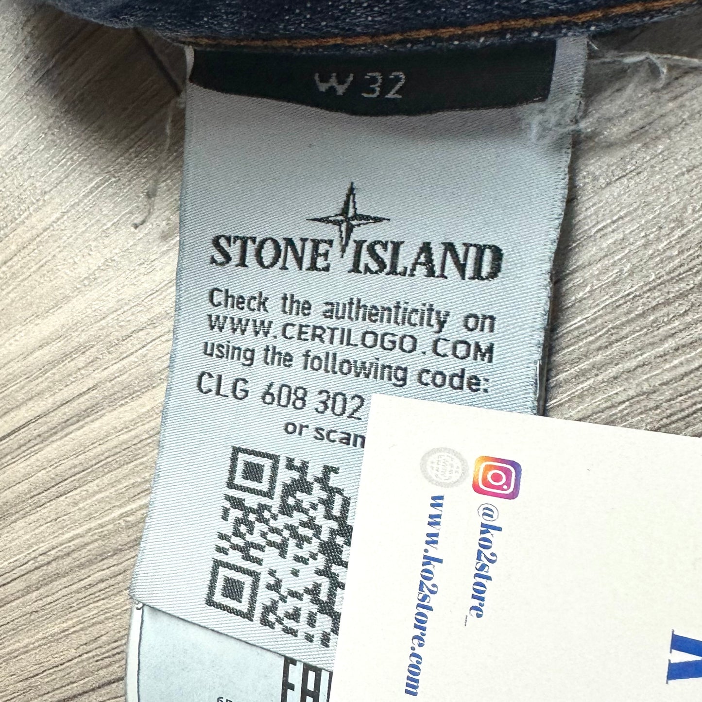 Stone Island Badge Jeans