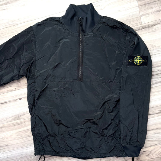 Stone Island Nylon Metal Pullover Half Zip Badge Smock - XL/XXL