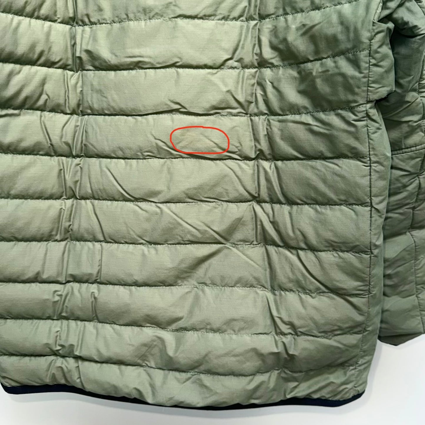 Stone Island O-Cotton / R-Nylon Tela Full Zip Badge Jacket - Medium ptp21”