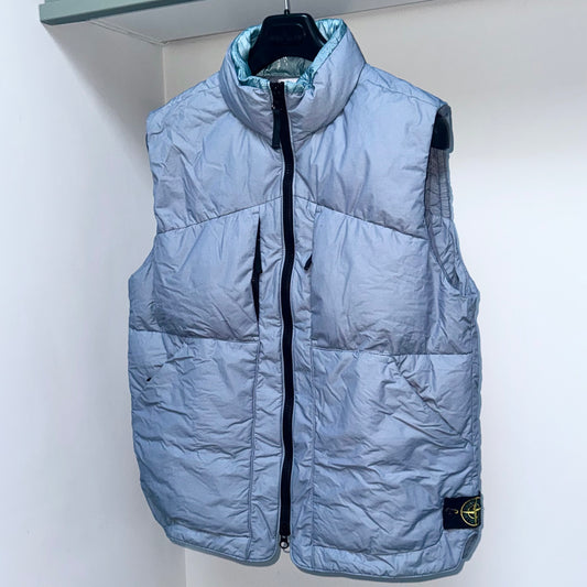 Stone Island Naslan Light Watro Down-TC Badge Gilet - Large ptp23”