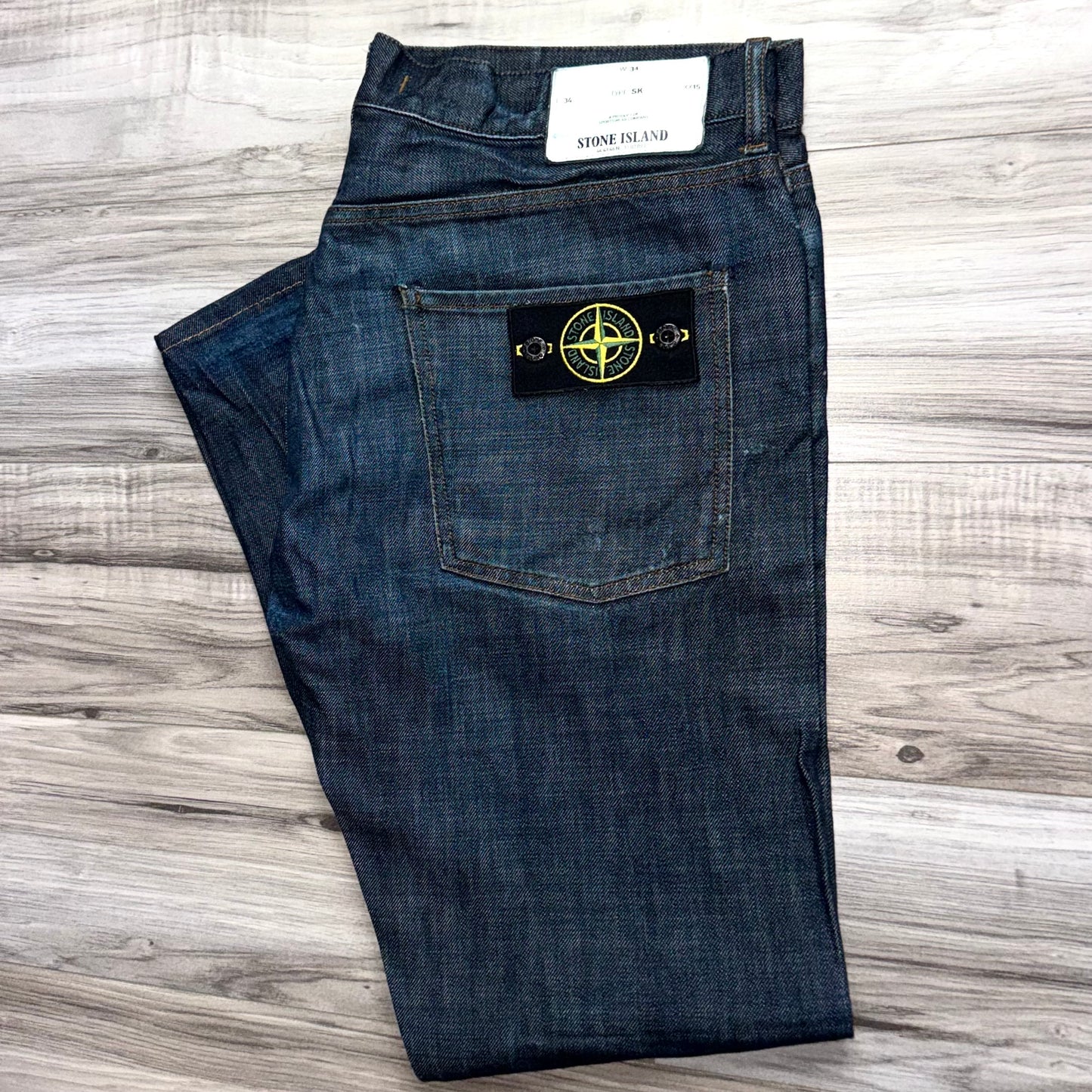 Stone Island Badge Jeans - 34W 30L