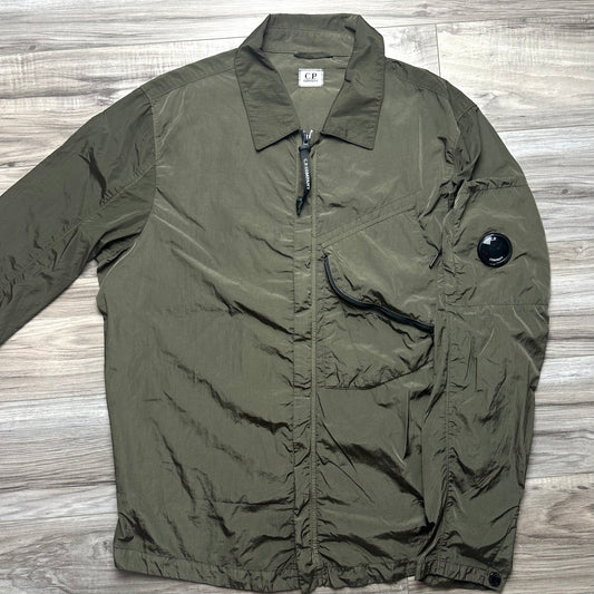 CP Company Chrome Nylon Lens Overshirt