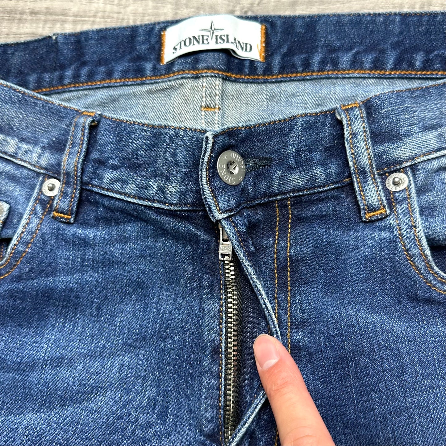 Stone Island Badge Jeans