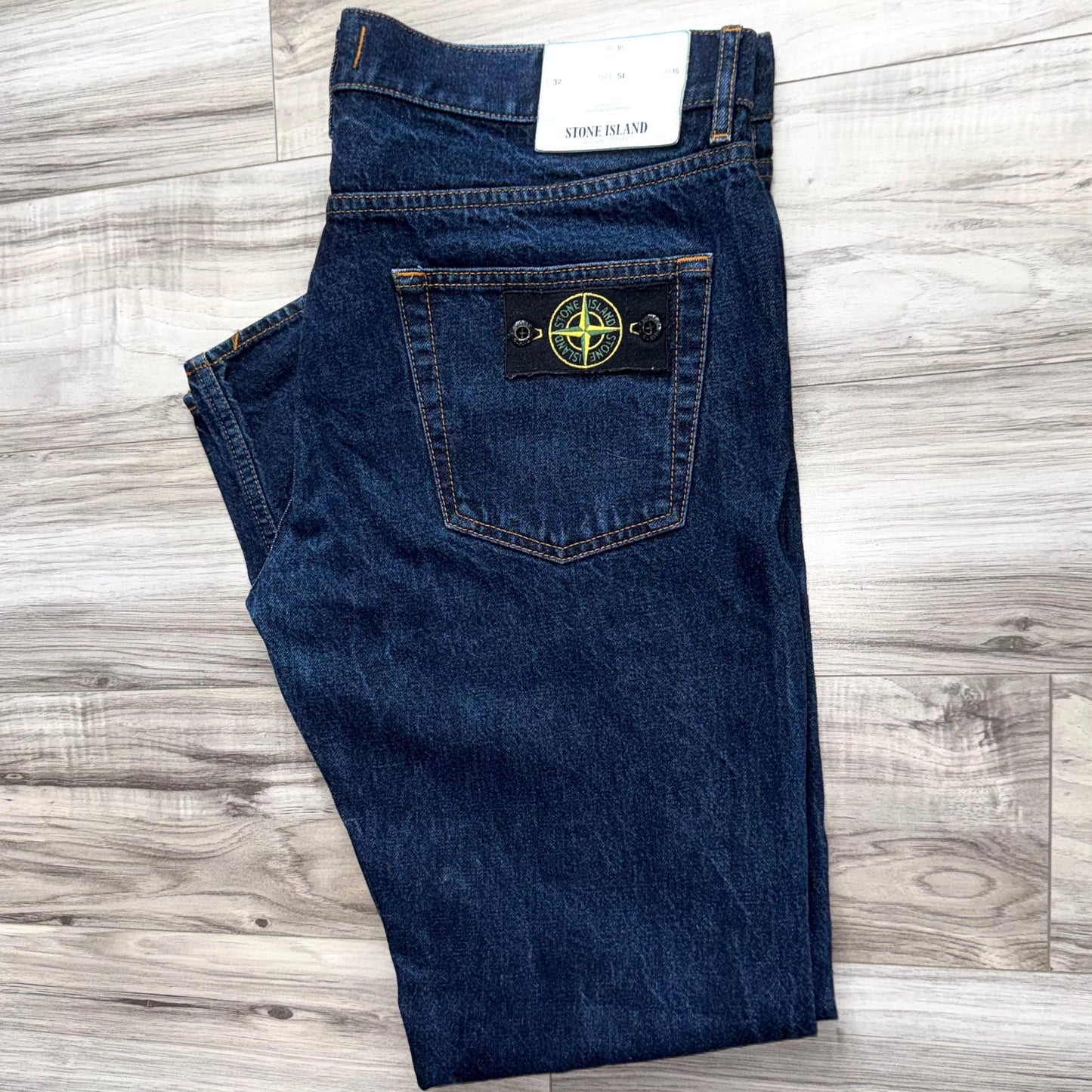 Stone Island Badge Jeans - 36W 32L