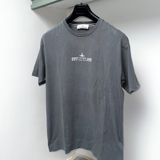 Stone Island Stamp Hand Print T shirt - XL ptp22”