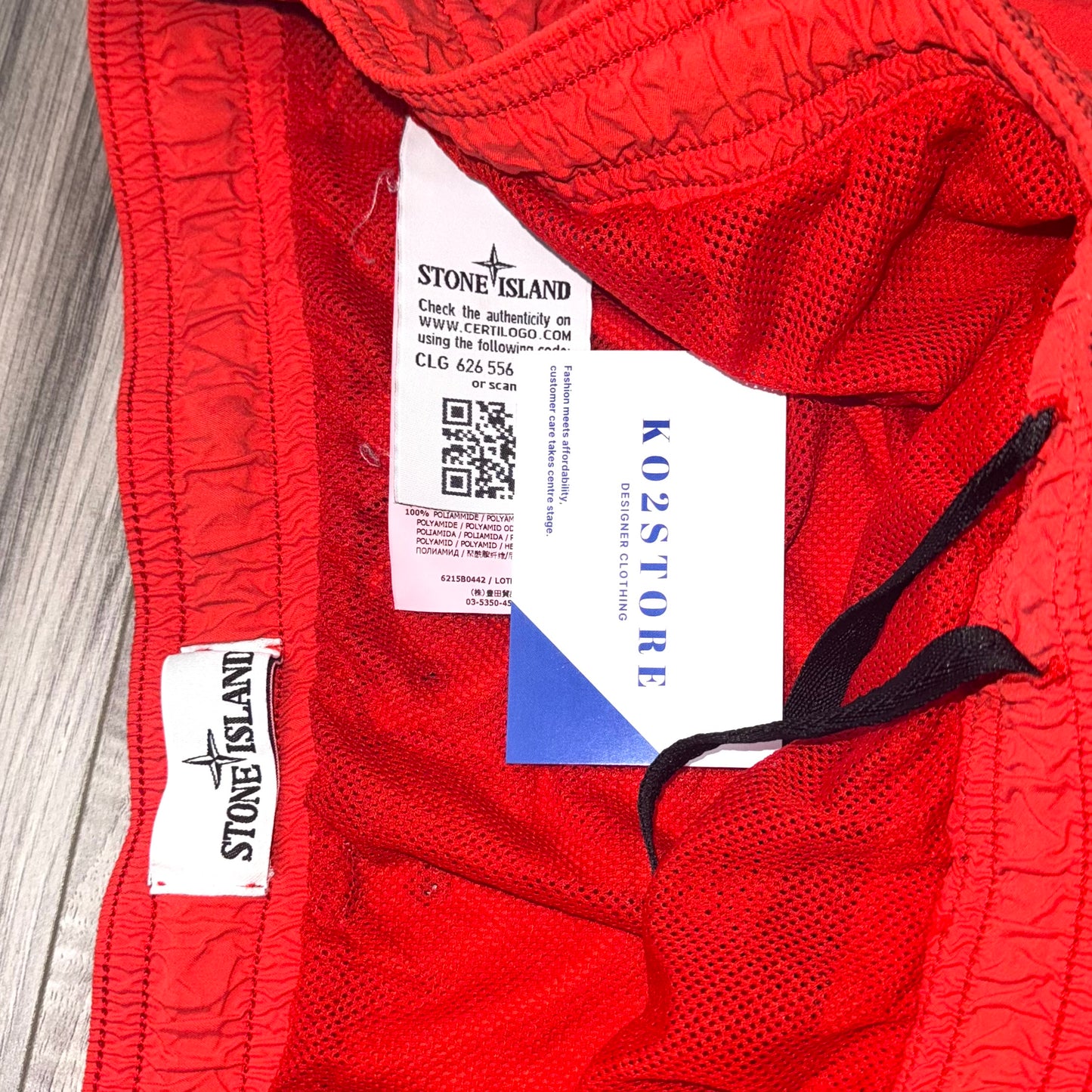Stone Island Patch Swim Shorts - XL 36W