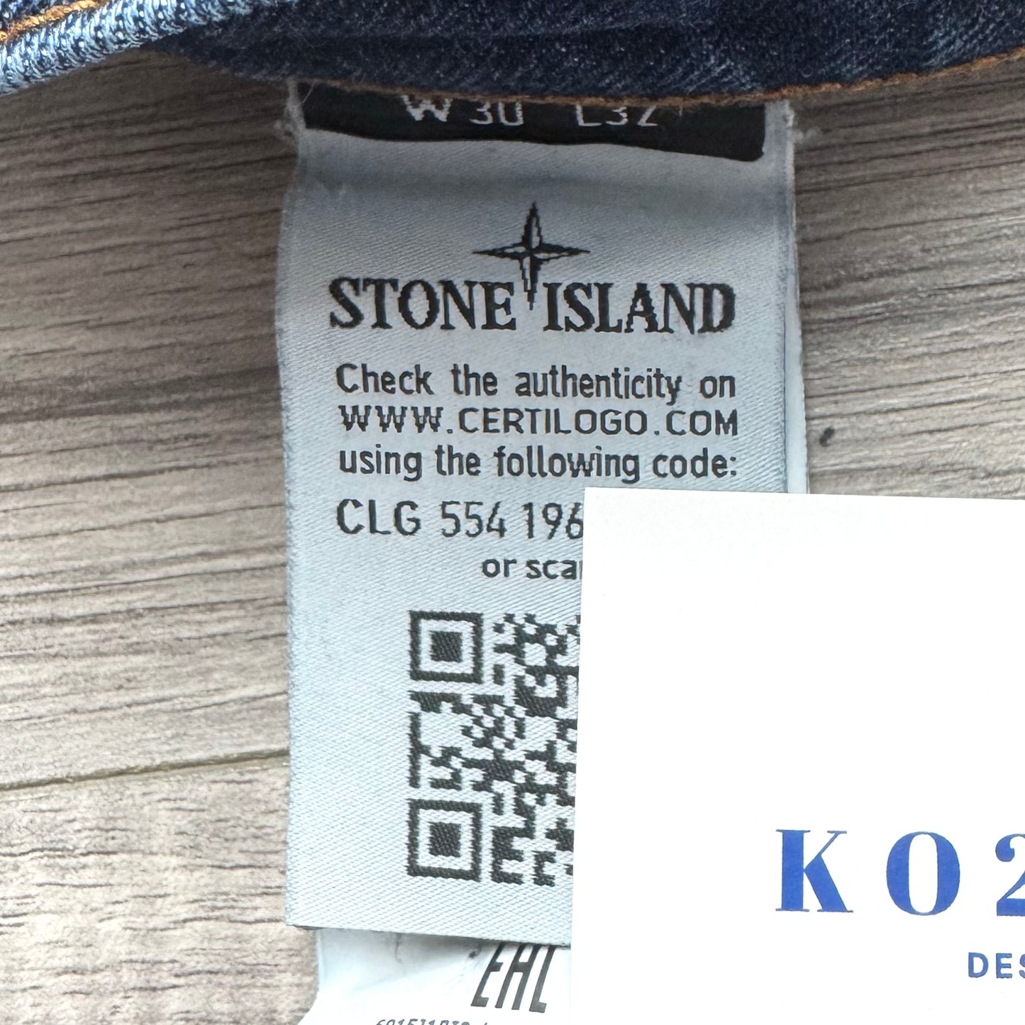 Stone Island Badge Jeans - 30W 28L