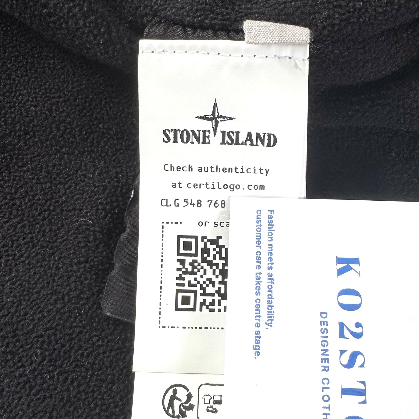 Stone Island Hooded David Light-TC With Micropile Badge Gilet - Large ptp22”