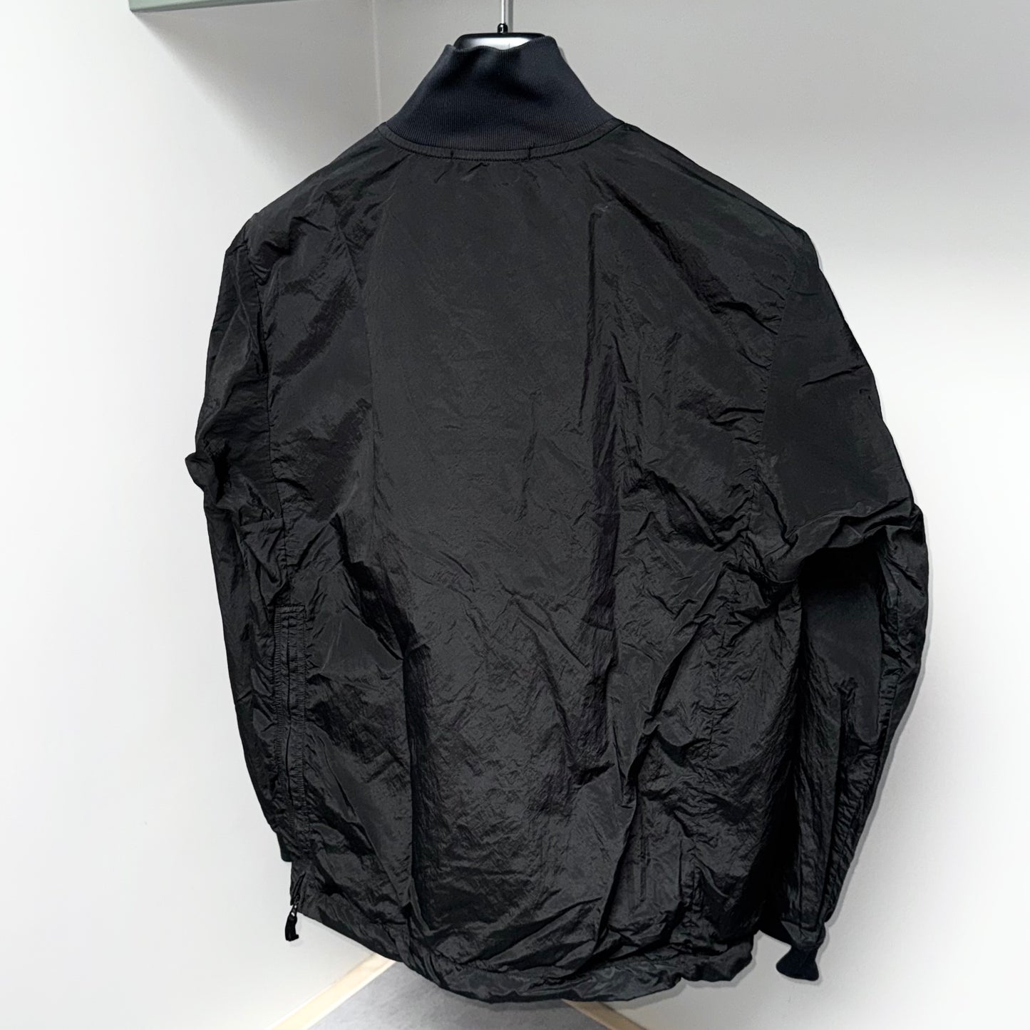 Stone Island Nylon Metal Half Zip Pullover Badge Smock - Small ptp21.5”