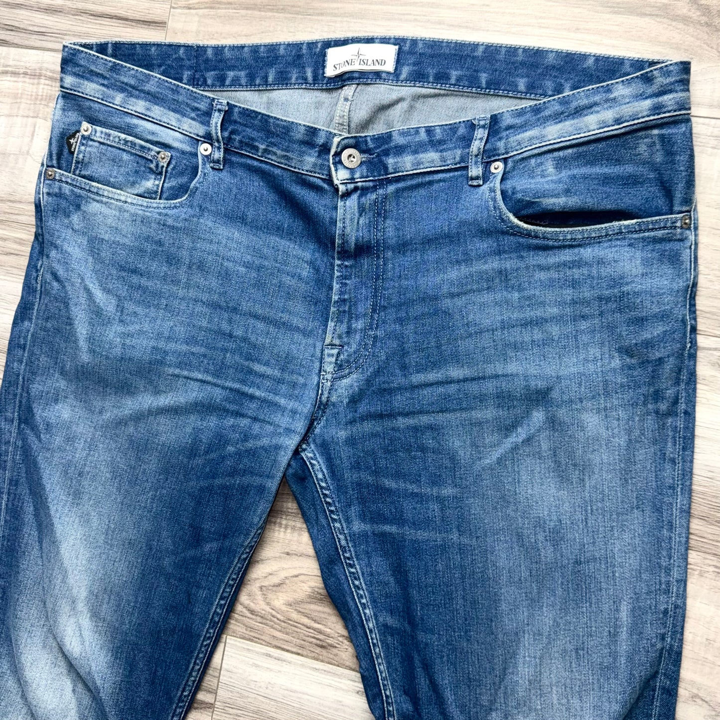 Stone Island Badge Jeans - 38W 32L