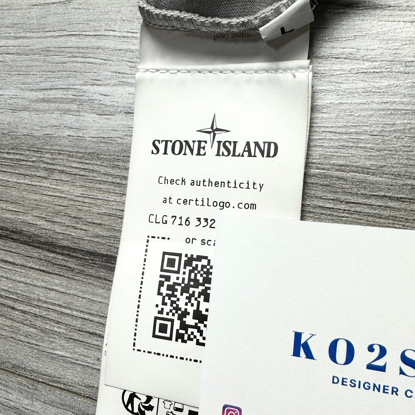 Stone Island Logo T shirt