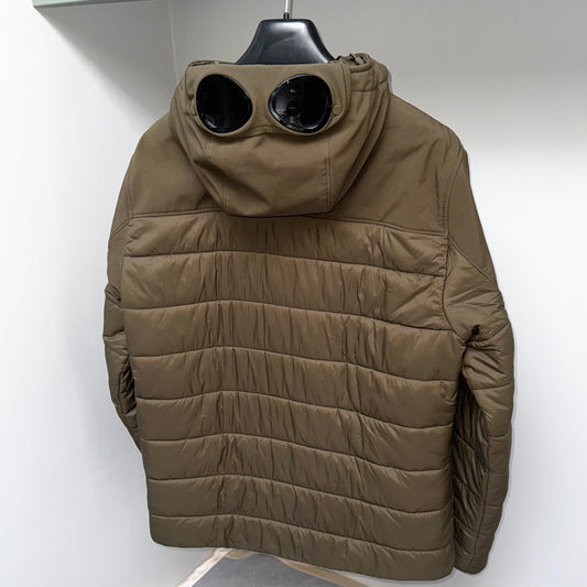 CP Company Shell-R Mixed Multi Pocket Full Zip Goggle Jacket - Large ptp22”