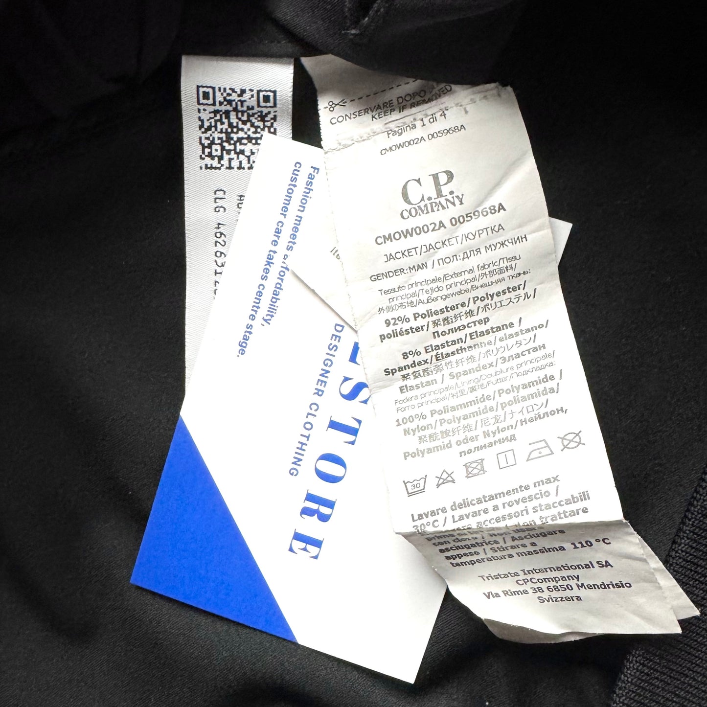 CP Company Shell-R Full Zip Lens Jacket - XL