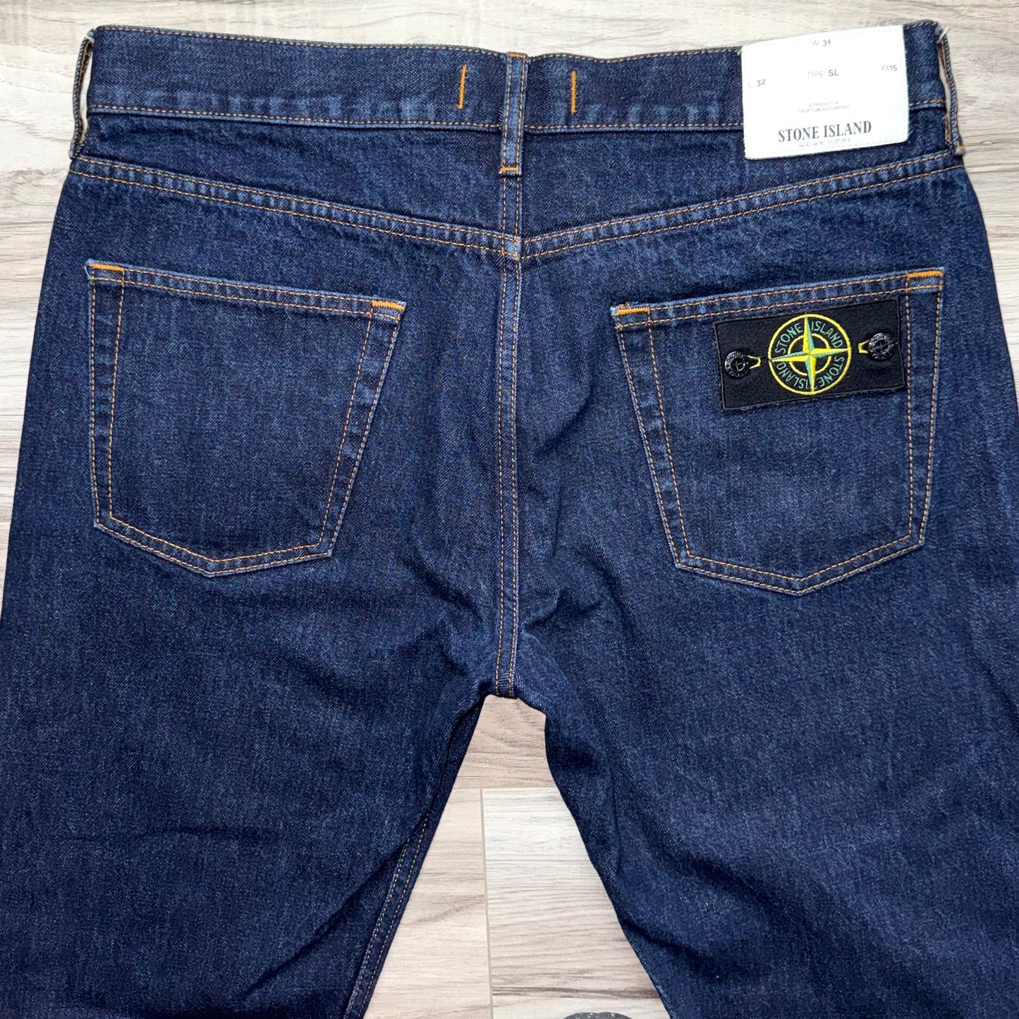 Stone Island Badge Jeans - 34W 32L