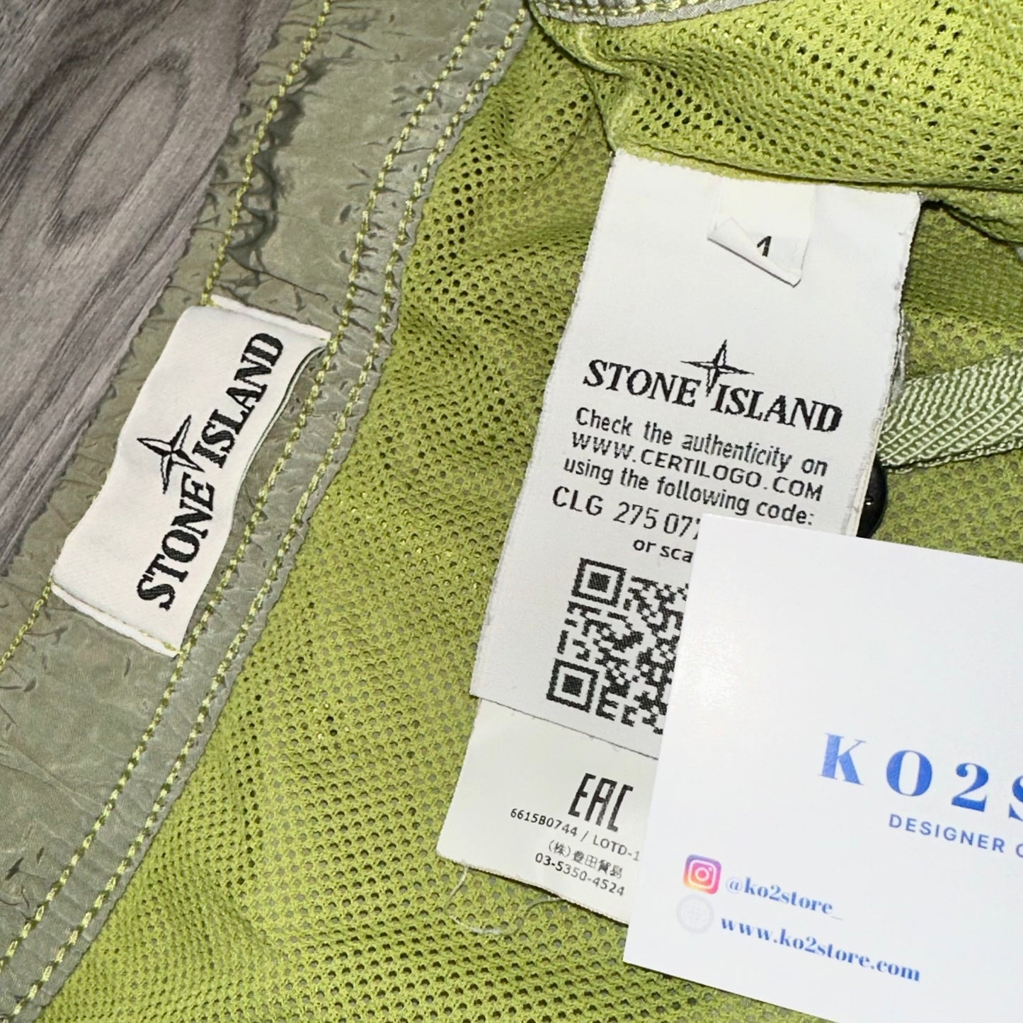 Stone Island Nylon Metal Shorts