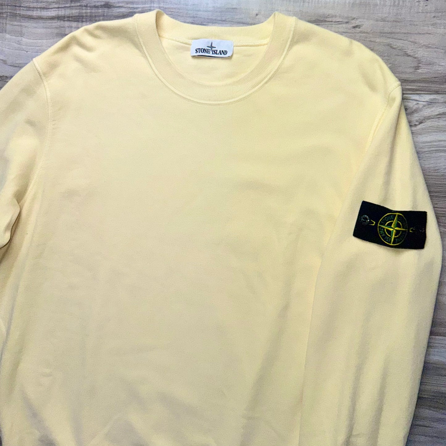 Stone Island Pullover Badge Sweatshirt - XXL ptp24.5”