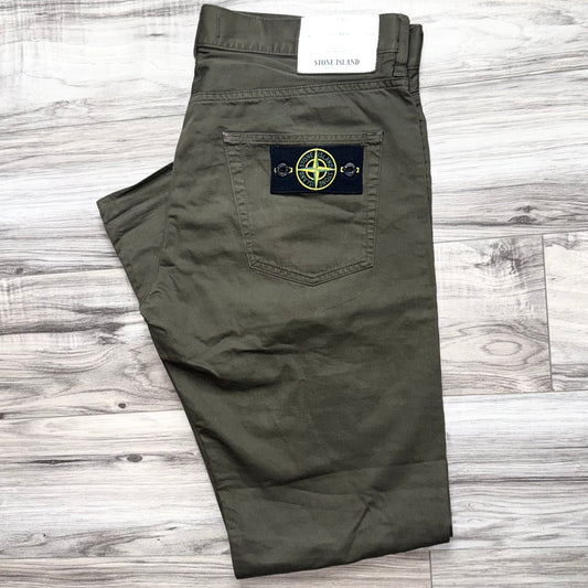 Stone Island Badge Chinos - 32W 29L