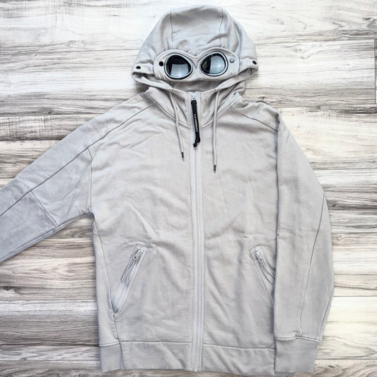 CP Company Full Zip Goggle Hoodie - Large ptp21.5”