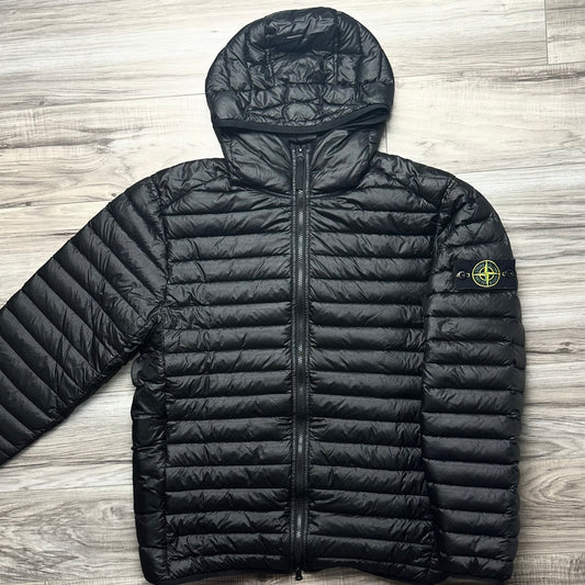 Stone Island Loom Woven Chambers R-Nylon Down-TC Badge Jacket