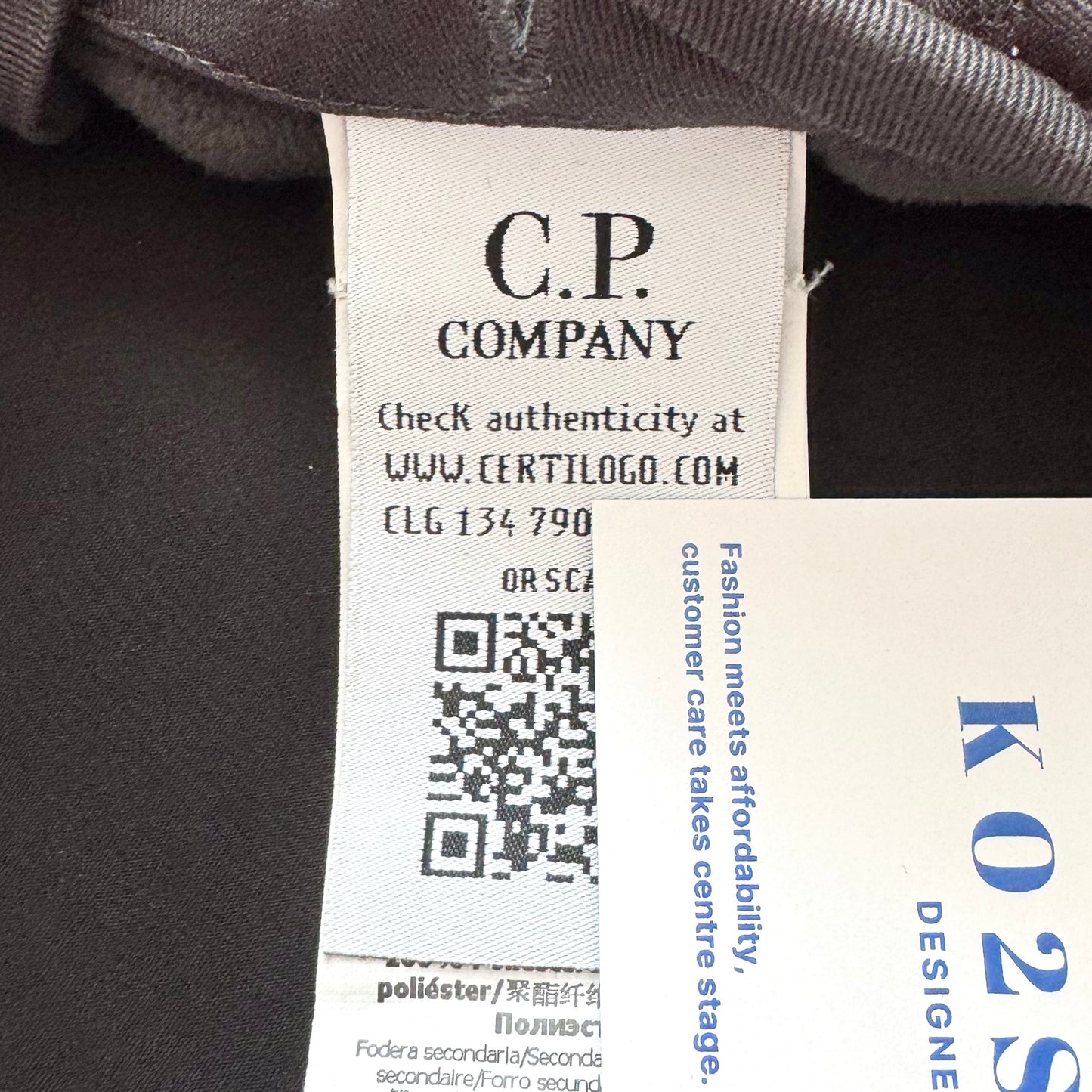 CP Company Soft Shell Full Zip Lens Jacket - XL ptp23”