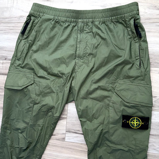Stone Island Badge Cargo Trousers - 34W 34L