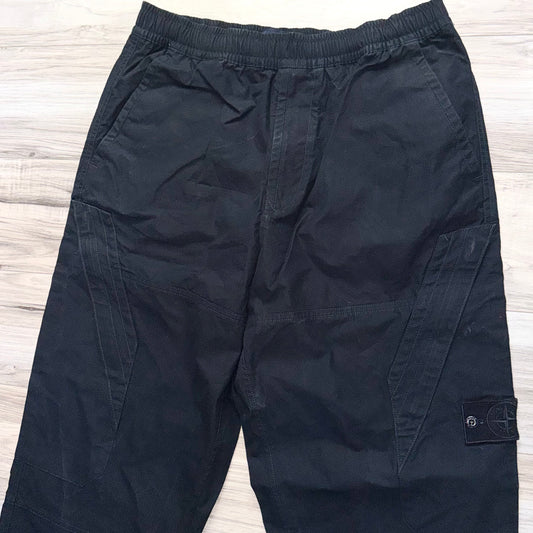Stone Island Ghost Badge Cargo Trousers - 32W 28L