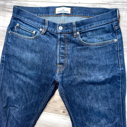 Stone Island Badge Jeans - 32W 28L