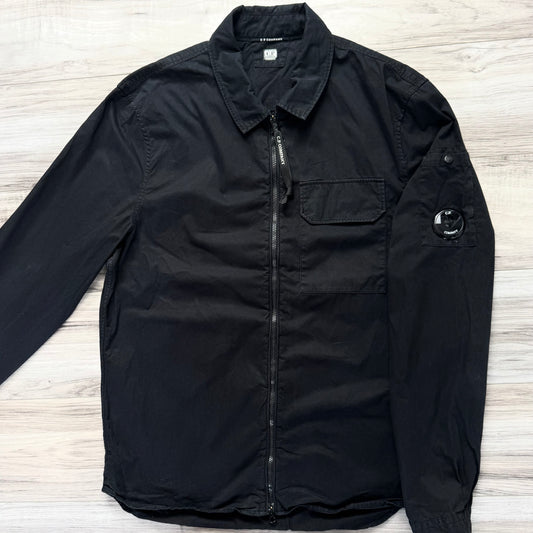 CP Company Full Zip Lens Overshirt - Medium ptp20.5”